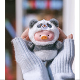 LuLu the Piggy Animal Party Puppet Show PVC Face Plush Keychain Panda